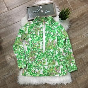Lily Pulitzer skipper popover 1/2 zipper size M